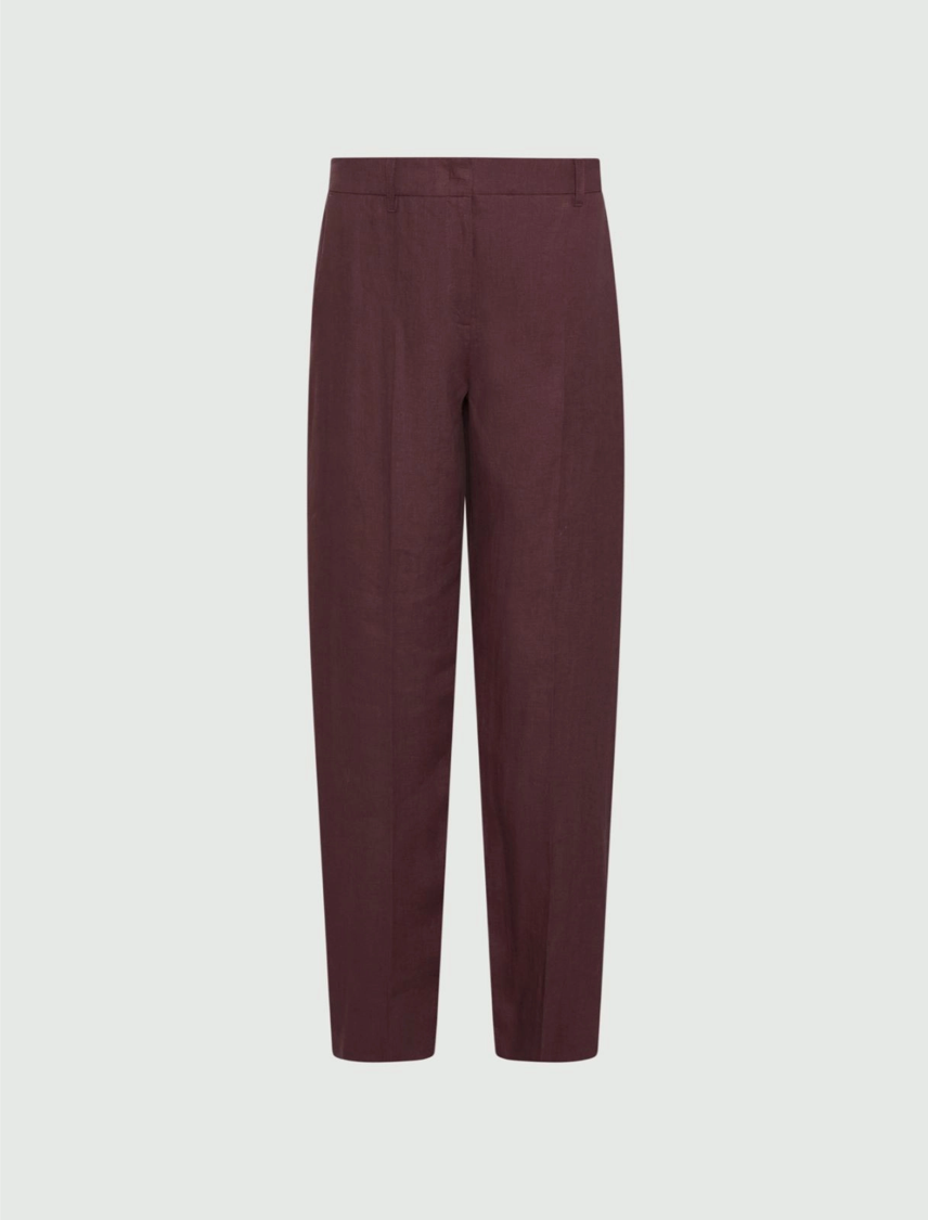 MLLFRAGOLA Chino in tela di lino Marella MLLFRAGOLA - immagine 1