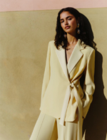 Blazer asimmetrico in satin Marella MLLGELADA