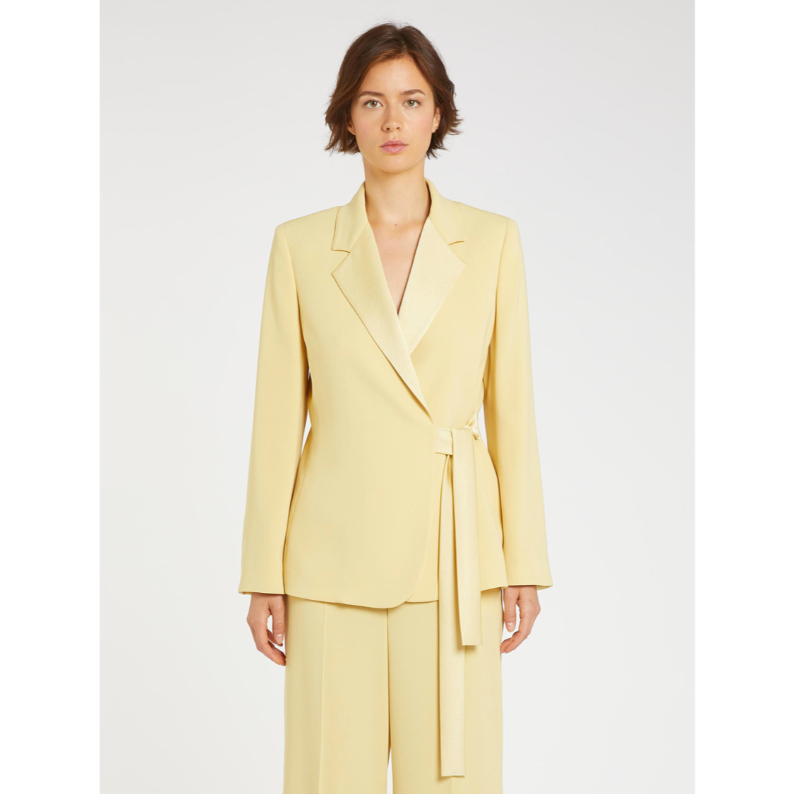 MLLGELADA Blazer asimmetrico in satin Marella MLLGELADA - immagine 1