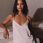 Slip top in satin Marella MLLRUPIA