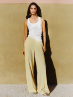 Pantalone ampio in enver satin Marella MLLSTAMPA