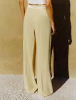 Pantalone ampio in enver satin Marella MLLSTAMPA - immagine 3