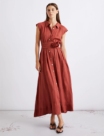 Chemisier in puro lino Marella MLSVENTO