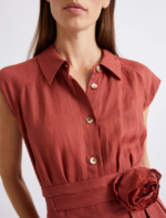 Chemisier in puro lino Marella MLSVENTO - immagine 2