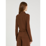 Camicia aderente in jersey Marella MLSVINCI - immagine 2