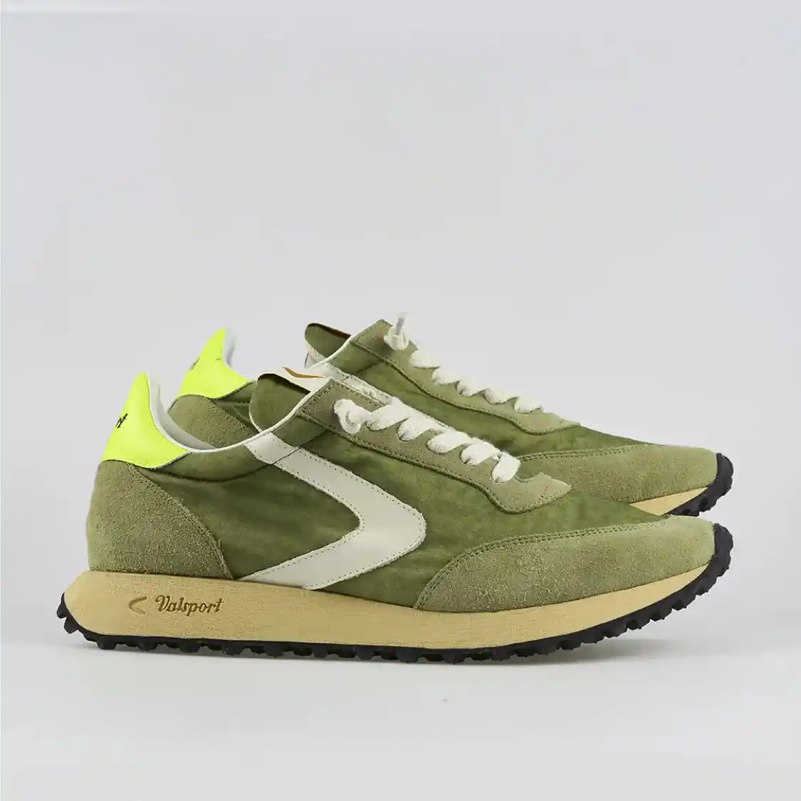 STAR OLIVE2 Scarpe sneakers Valsport START HERITAGE NYLON VINTAGE OLIVE - immagine 1