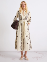 Abito in lino ricamato Marella BANDA - immagine 4