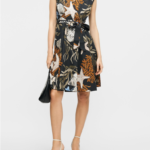 Abito in popeline di cotone stretch Marella MLLFILO