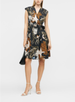 Abito in popeline di cotone stretch Marella MLLFILO