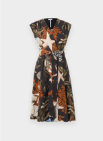 Abito in popeline di cotone stretch Marella MLLFILO - immagine 5