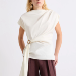 Top in popeline di cotone Marella MLLSUPREMO