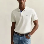 Polo in piqué a contrasto Gant 2062026