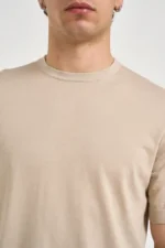 T-shirt in cotone Diktat 036 sabbia - immagine 2