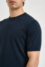 T-shirt in cotone Diktat 036 blu - immagine 6