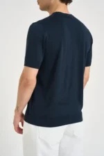 T-shirt in cotone Diktat 036 blu - immagine 4