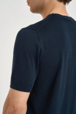 T-shirt in cotone Diktat 036 blu - immagine 3