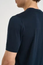T-shirt in cotone Diktat 036 blu - immagine 3