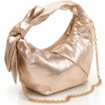 Borsa a spalla con nodo e tracolla Anna Cecere ACD 078