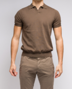 Polo in cotone Diktat 008 moro