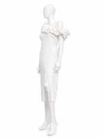 Abito midi elegante con scollo bardot Sonia Pena - immagine 5