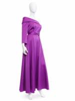 Abito midi elegante monospalla Sonia Pena - immagine 2