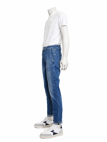 Jeans in denim blu chiaro tasca a filo Siviglia - immagine 3