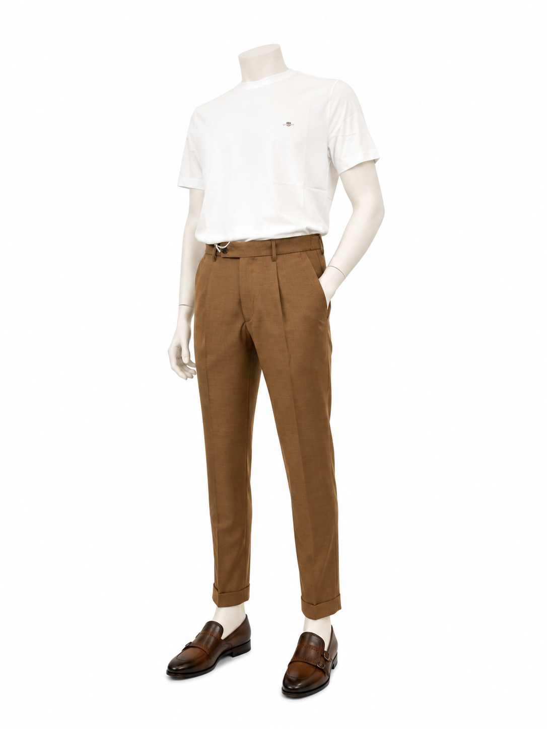 ChatGPT Image 18 giu 2026, 19_18_22 Pantalone sartoriale con pinces Verdera - immagine 1
