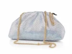 Pochette gioiello con strass e tracolla Anna Cecere ACD 078