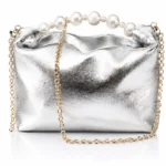 borsa con manico di perle e tracolla Anna Cecere ACD 085