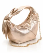 Borsa a spalla con nodo e tracolla Anna Cecere ACD 078