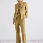 Pantalone flare in lino Marella MLLACCIAIO1