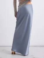 Gonna scivolata in satin Marella MLLARCELLA - immagine 3