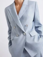 Blazer in chevron di misto lino Marella MLLBUSSOLA