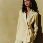 Blazer asimmetrico in satin Marella MLLGELADA