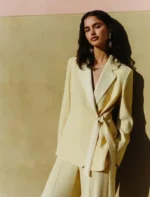 Blazer asimmetrico in satin Marella MLLGELADA