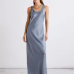 Abito con spalline in satin Marella MLLOVALE