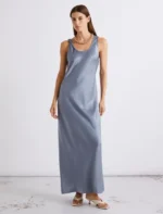 Abito con spalline in satin Marella MLLOVALE