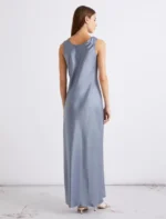 Abito con spalline in satin Marella MLLOVALE - immagine 4