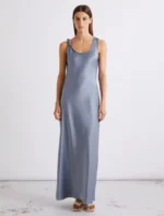 Abito con spalline in satin Marella MLLOVALE - immagine 3