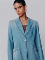 Blazer in denim chiaro Marella MLSFURETTO - immagine 2