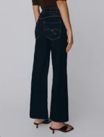 Jeans wide leg cropped in denim soft Marella MLSWLCROP - immagine 4
