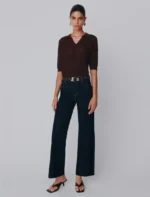 Jeans wide leg cropped in denim soft Marella MLSWLCROP - immagine 3