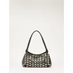 Borsa a spalla con borchie Marella MLLNERO