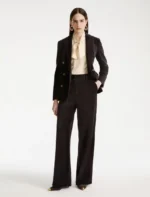 Blazer doppiopetto in velluto a coste Marella MLSRUM - immagine 4