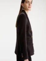 Blazer doppiopetto in velluto a coste Marella MLSRUM - immagine 2